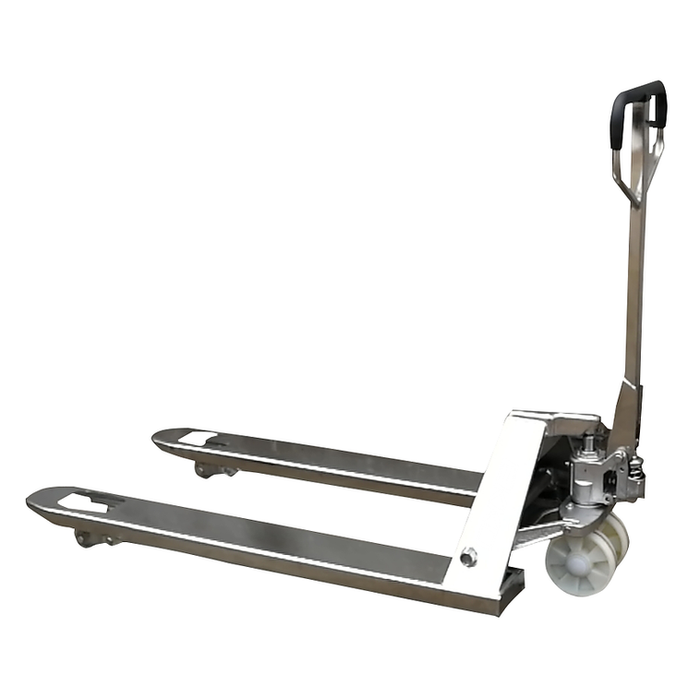 EKKO A25S Stainless Steel Manual Pallet Jack, 5,500 lbs Capacity