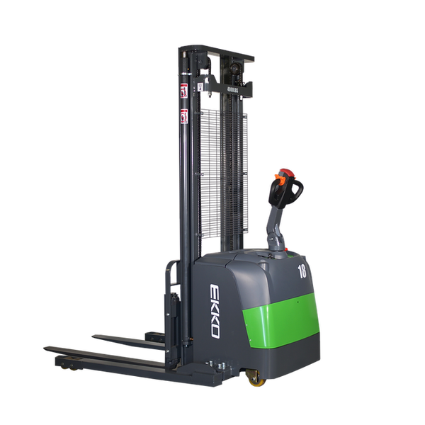 EKKO EB18C-138Li Lithium Straddle Stacker 4000 lb Cap., 138