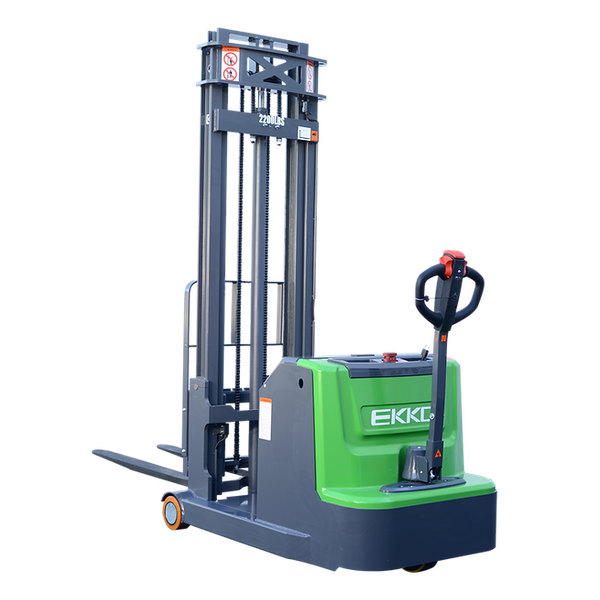 EKKO EK10S-118LI Counterbalanced Walkie Stacker 2200 lb Cap.