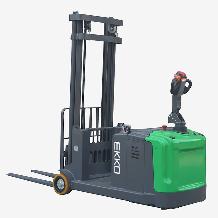 EKKO EK14-130Li Lithium Powered Counterbalanced Walkie Stacker