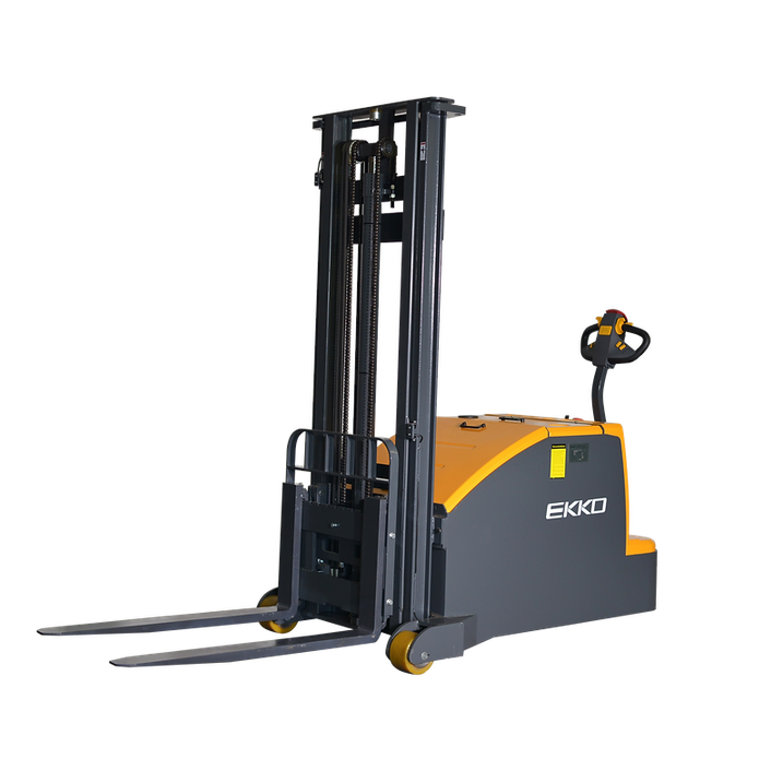 EKKO EK14C-130 Counterbalanced Walkie Stacker 3000 lb Cap.