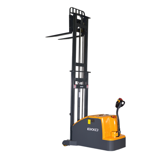 EKKO EK14C-130 Counterbalanced Walkie Stacker 3000 lb Cap.