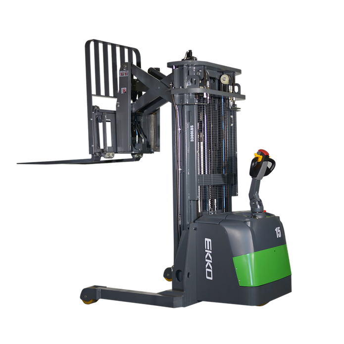EKKO ER15-189Li Lithium Walkie Reach Truck 3300 lb Cap., 189" Height