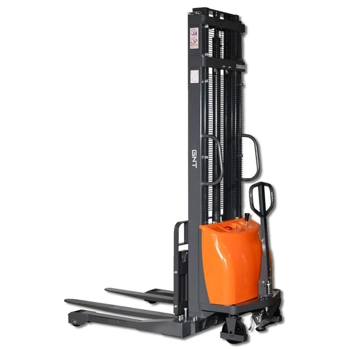 GNT G33EA-138 Semi-Electric Straddle Stacker