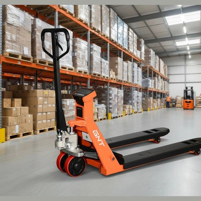 GNT G55WL Manual Pallet Jack w/Scale & Printer